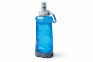 Soft flask 500ml drinkfles voor hardlopen en sport met flexibele structuur