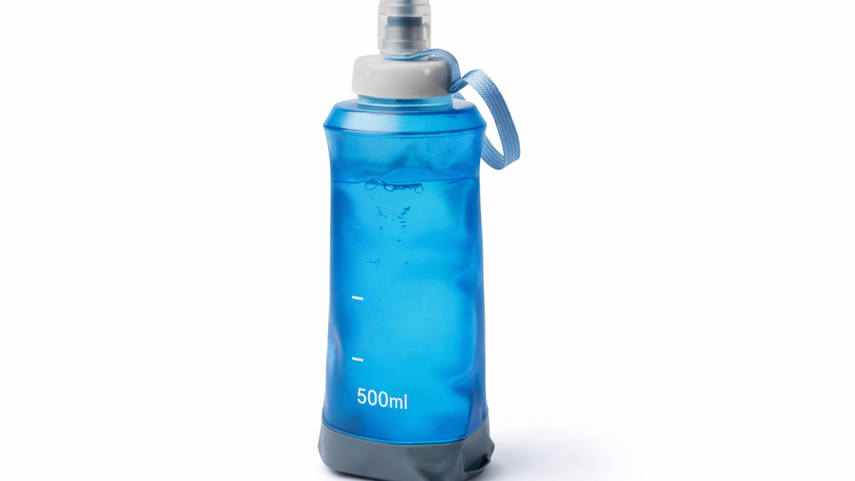 Soft flask 500ml drinkfles voor hardlopen en sport met flexibele structuur